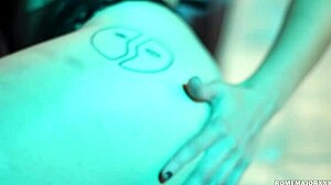 blonde nadia white gets her big tits and ass rimmed by black cock in interracial doggystyle pounding