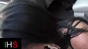 Wonderful Shaved Milf Rides Black Guy's Monster Cock! She Gets Bent Over In Doggystyle And Swallows Cum In Mouth!