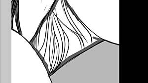 Hey, check this speed drawing of an FFM threesome by artist Kramer Krameroff with ass licking and swinging action.