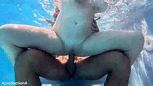 Whoa, that underwater fuck led to golden shower facial on australian chick