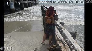 Colombian Beach Bunny Reveals All Holes