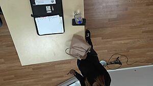 mandy mynxx gets recast as skinny slut choking on cock and gagging deeply