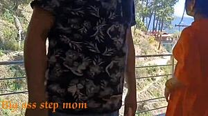 Beautiful Indian couple shares intimate romantic sex with passion