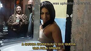 Oh god, Lene gave her ass to that hung guy in the swing party bathroom... she took all his cum in her mouth, licking every last drop!