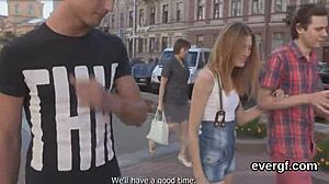 Skint Bf Lets Sexy Friend Nail Adorable Ex-Girlfriend For Cash In 3some