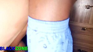 i caught my step mom in the kitchen and fucked her big ebony ass from behind