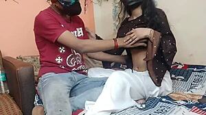 Desi bhabhi ko sote huye dekha devar ne to bhabhi ko choda with close-up anal riding creampie