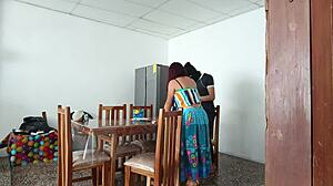 sinful maid spreads her pretty pussy open for daddy's domination