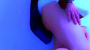 Crossdressing dscf0842 boldly features amateur ass and feet domination in Christmas barefoot worship