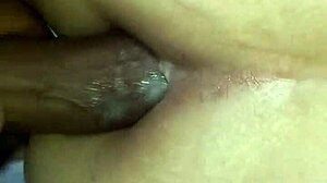 Blonde slut endures intense anal pounding with massive gape exposure