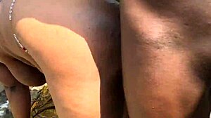 Her Big Natural Tits Drive Me Crazy During Outdoor Anal Fucking