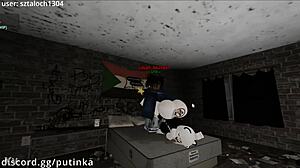 Snowbunny girl, why let that BBC with monster cock fuck your pussy to creampie in Roblox condo cheating session?