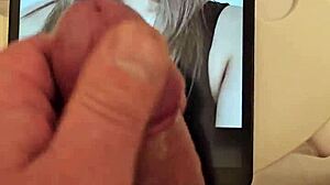 hey mark's bored so this bitch starts sucking his big cock close-up