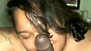 Chubby BBW Polishes My Black Metal Chubby Pole with European Fat Sucking