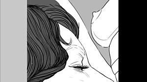 Hey, check this speed drawing of an FFM threesome by artist Kramer Krameroff with ass licking and swinging action.