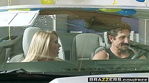 Hey, how does Brynn Tyler seal the deal with Tommy Gunn in this big tits at work scene from Brazzers?