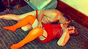 Intense Scene Of Licking Granny Velma Dinkley's Sweet Juicy Pussy In Cosplay Costume For Orgasmic Muff Diving Delight
