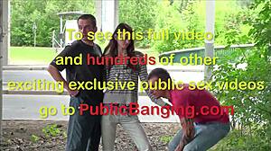 Young cute teen 18+ skinny chick public gangbang orgy threesome