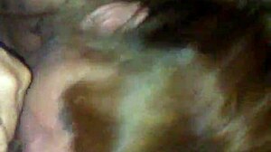 Kimberlie starts blowing big cock. She handles the monster cock with deep suction.