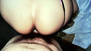 Massaging hot young 18+ woman leads to intense homemade fucking session