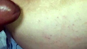 Blonde slut endures intense anal pounding with massive gape exposure