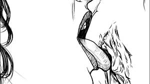 Hey, check this speed drawing of an FFM threesome by artist Kramer Krameroff with ass licking and swinging action.