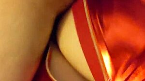 bbw milf grabs her toy for wet pussy play then gets licked to orgasm with creampie finish