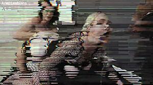 Hey, check these ass licker lesbians with wet Vittoria Divine doing anal fisting no pussy rough big gapes monster buttrose pee cocktail drink squirt drink al023