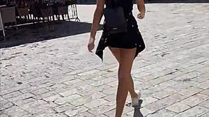 hey, check out this pov teen 18+ flashing and getting fucked in a tourist spot outdoors