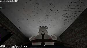 Snowbunny girl, why let that BBC with monster cock fuck your pussy to creampie in Roblox condo cheating session?