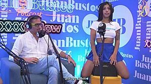 Hot Latin Stepsisters Riding Fuck Machine Together On Juanbustospodcast
