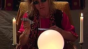 Tarot three of swallows features retro lesbian big tits licking and fingering with milf fetish 😘