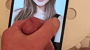 hey mark's bored so this bitch starts sucking his big cock close-up