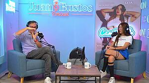 Gemma Leone Experiences Five Orgasms Until Legs Shake in Juan Bustos Podcast