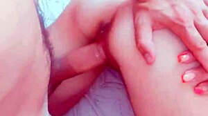 She opened up all her holes for him harshly in amateur couple pov. Missionary fills anal and wife moans.