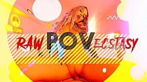 Bubble-Butt Stripper Kona Jade Twerks Raw On Customer's Monster Cock