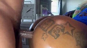 Ebony Babe Takes Dick In Best Angles With Natural Tits Riding