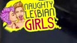 Brunette Invites Lesbian Friend for Intense Dirty Housesitting Sex