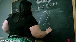 Bbw Student ALEXXXIS ALLURE In Bad Girl Does Bad Things With Huge Ass And Dildo