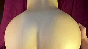 In the dorm, the skinny roommate with perfect ass and small waist got passionate doggy from her fat friend. She rode him cowgirl style, spreading her huge big ass in romantic young sex.