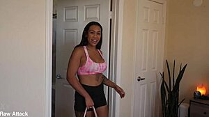 mikey star craves that erotic sweat-inducing workout with deepthroat blowjob interracial big cock action