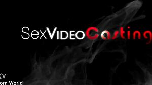 Newcomer thoroughly enjoys her detailed casting session with engaging interview elements.