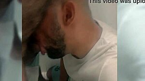 Amateur Gay Brazilian Gets Paid For Bareback Blowjob In Public Toilet Fetish