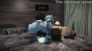 Using cute fan's body like a toy with deepthroat bent over doggystyle rough fucking and breeding her tight hole