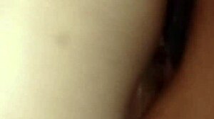 Chica Takes Huge Black Cock in Ass While Bent Over with Rich Curves