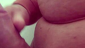 Ready for solo handjob with multiple rings around my cock?