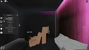 what if your girlfriend tries a footjob during roblox gaming?