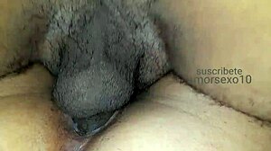 Oh man! Horny Latina girlfriend rides my cock missionary style in homemade video until we both cum hard!