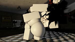 Continuing to pound that big ass in wild sex session with follower, part 2 of intense doggystyle action.