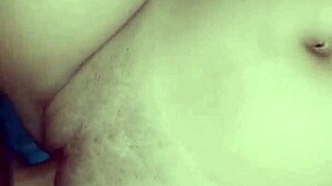 Mexican teacher has rough sex with athletic student on bed in homemade pov video